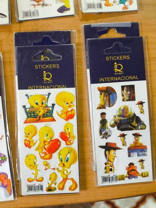 28 pack de Pegatinas infantiles nuevas