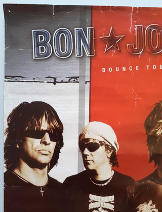 Poster Bon Jovi Cartel Bounce Tour 2003 Hard Rock!