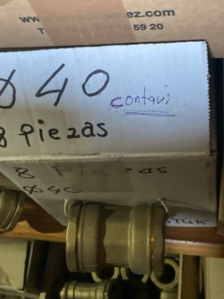 Despiece fontanería