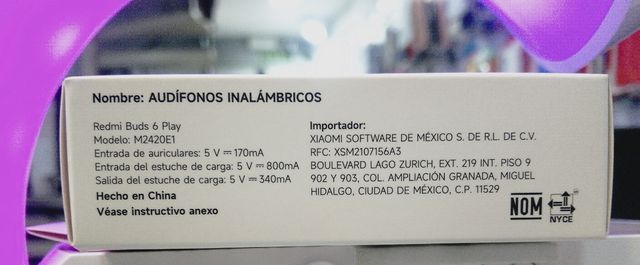 Audifonos Redmi Buds 6 Play