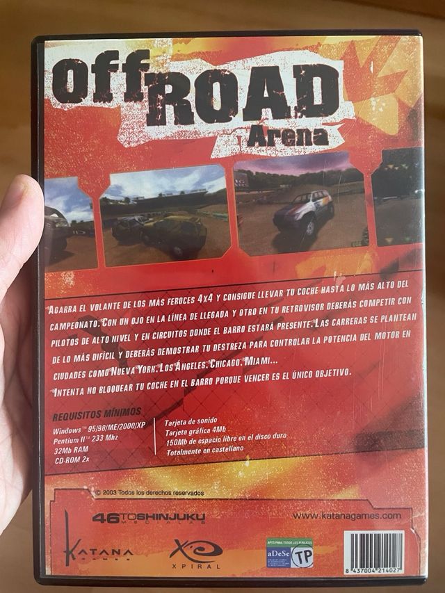 Arena OffRoad PC - Coleção Katana