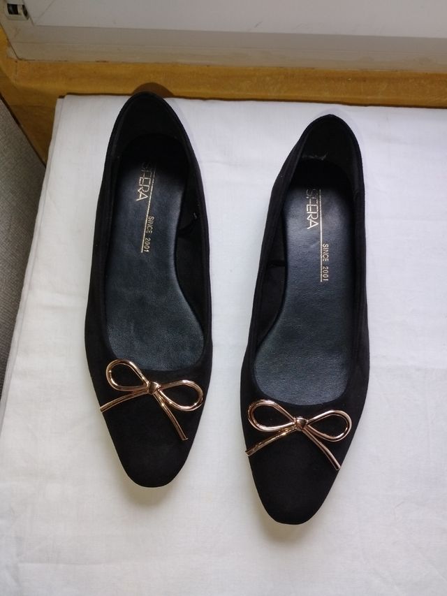 Zapatillas Sfera terciopelo negras