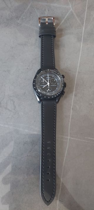 Cinturino Omega x Swatch - Nero