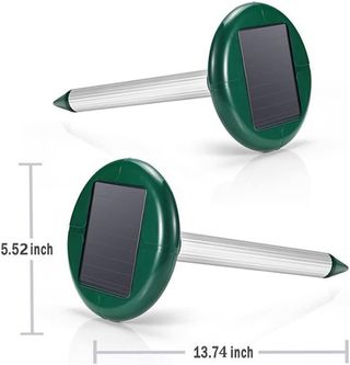 Repellente Talpe a Ultrasuoni - 2 Pezzi