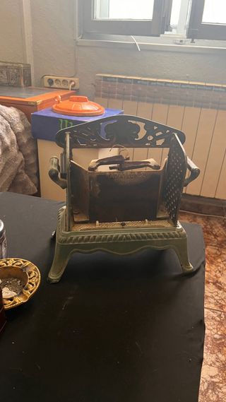 Salamandra hierro antigua