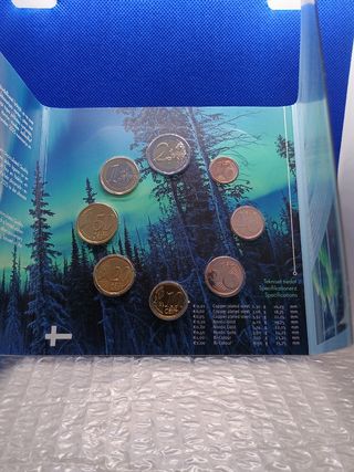 Set Monete Finlandia 2025 - Aurora Boreale