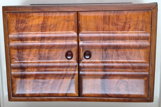 Caja Tabaquera madera antigua