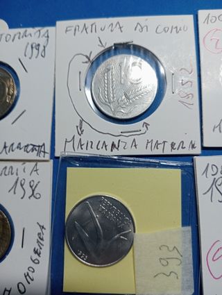 Lotto 8 Monete Repubblica Italiana