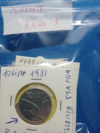 Lotto 8 Monete Repubblica Italiana