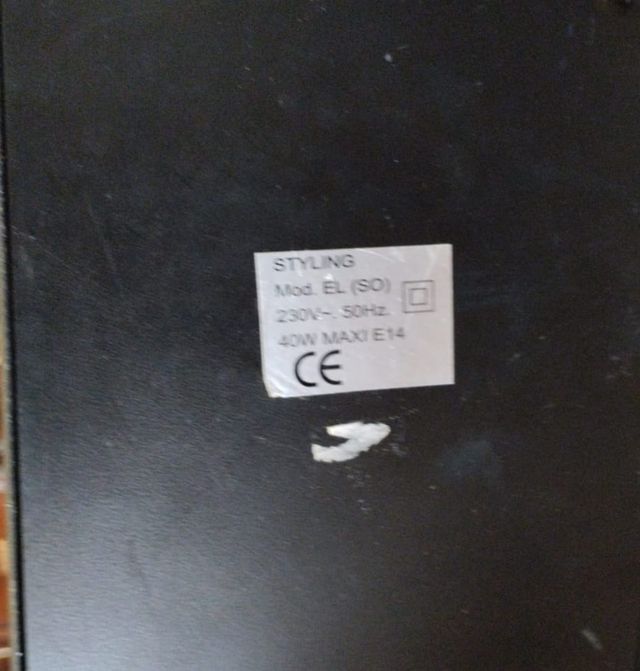 Lampada da scrivania Styling, anni 80.