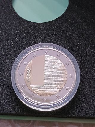 2€ moneta Proof Finlandia 2025 - Visite di Stato