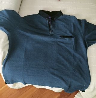 Polo Adolfo Domínguez azul