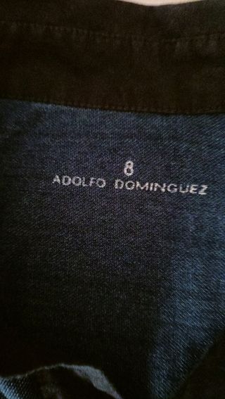 Polo Adolfo Domínguez azul
