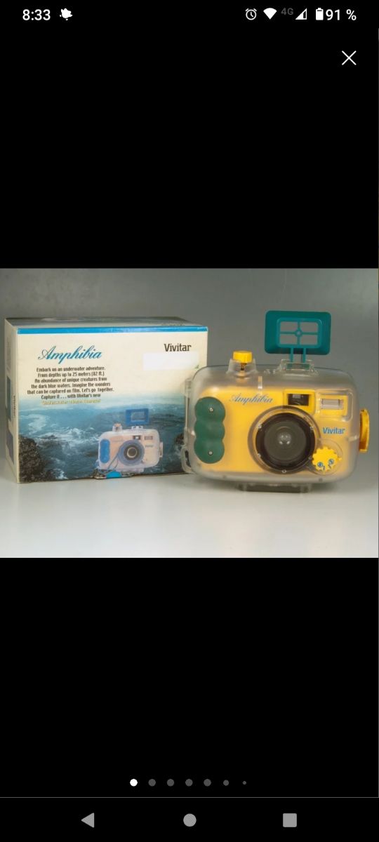 Vivitar Amphibia - Cámara Acuática