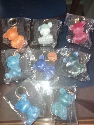 Llaveros & Manzana de Resina Cuencos ,Domino's