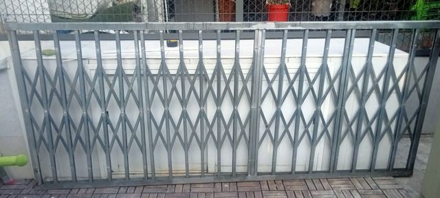 Cierre tijera metálico ventanas