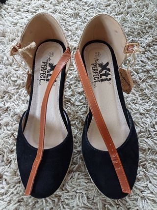 Alpargatas XTI negras nº38