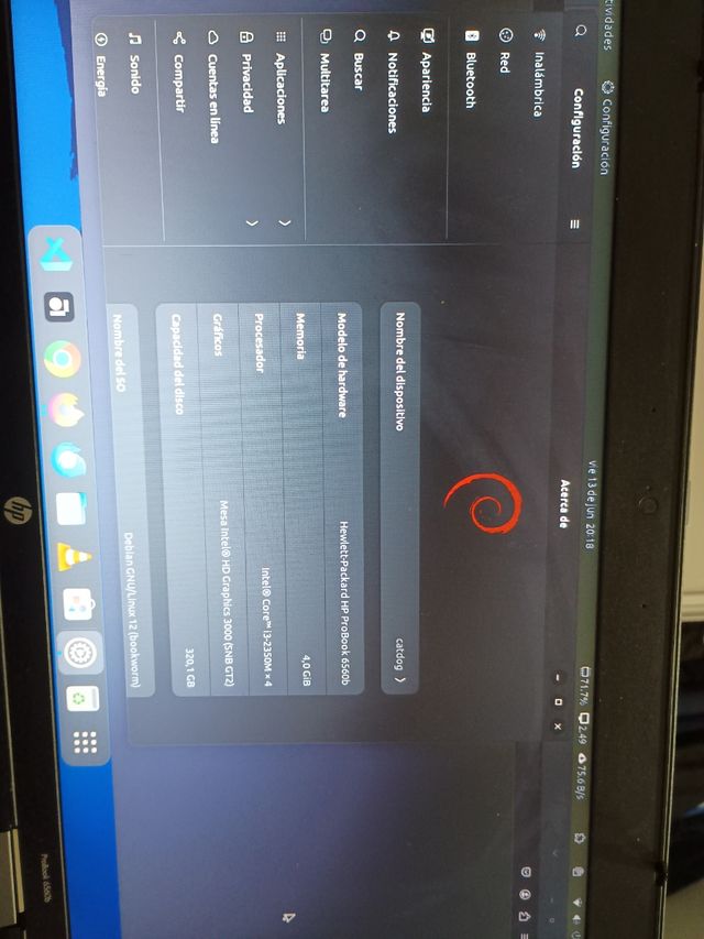 Portátil HP Gris espacial
