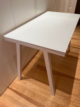 Mesa escritorio moderna blanca