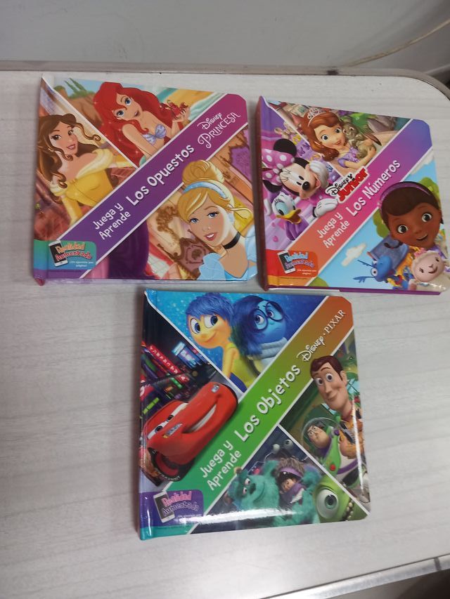 LOTE INFANTIL "JUEGA Y APRENDE". 3 libros