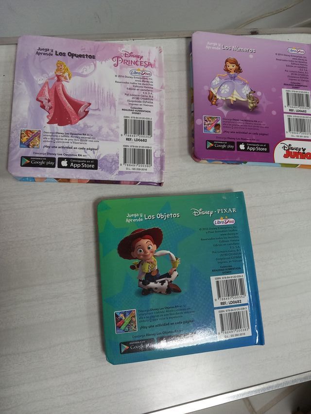 LOTE INFANTIL "JUEGA Y APRENDE". 3 libros