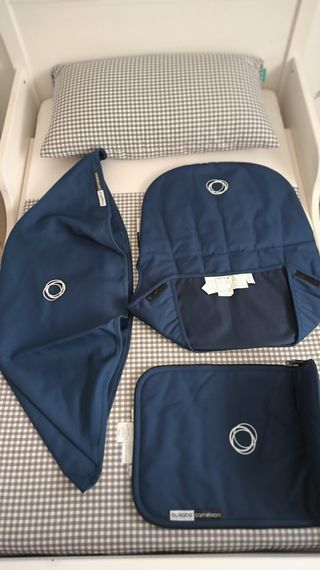 Bugaboo Camaleón y muchos complementos: Carrito be