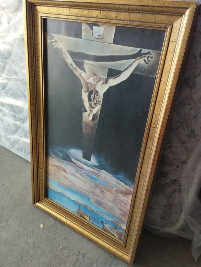 Cuadro Cristo Crucificado - Dorado