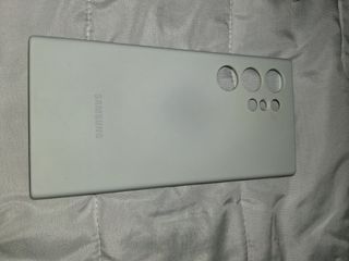Funda silicona Samsung Galaxy S24 Ultra blanca