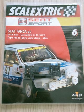 Piezas Scalextric SEAT Panda 45 Rallye Altaya