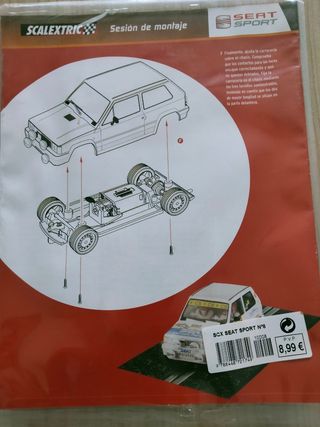 Piezas Scalextric SEAT Panda 45 Rallye Altaya