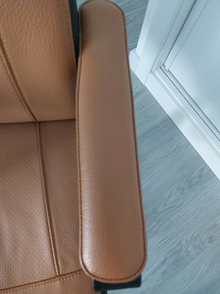 Silla oficina Ikea marrón