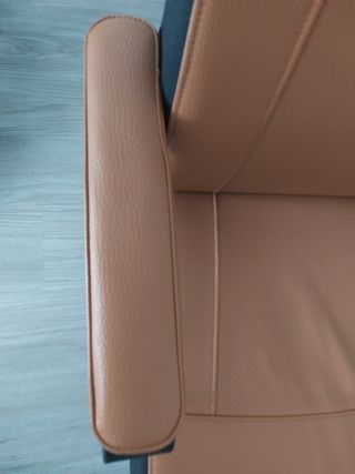 Silla oficina Ikea marrón