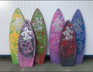 30€ c.u. tipo Tablas surf decoradas