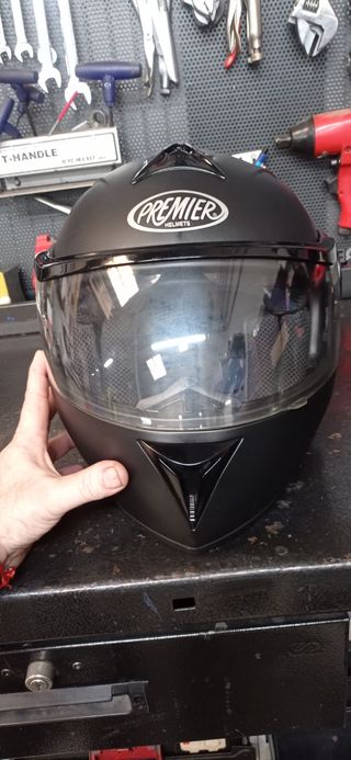 Casco Premier talla S - Negro mate