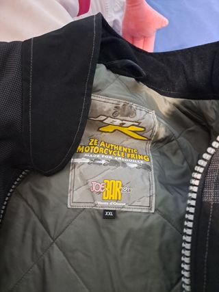 Cazadora y chaleco moto Joe Bar XXL,