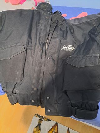 Cazadora y chaleco moto Joe Bar XXL,