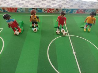 Futbolín Playmobil: juego completo