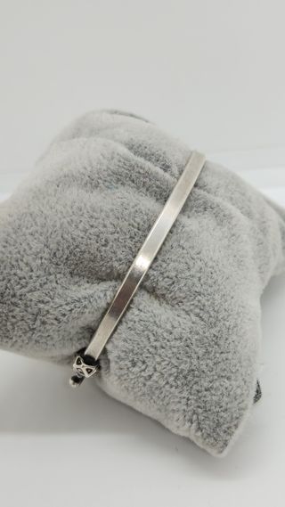 Pulsera plata ley guitarra