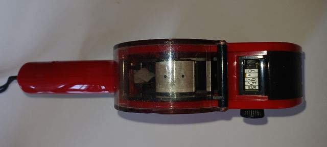 Etiquetadora manual roja