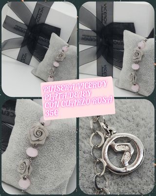 Pulsera Viceroy Plata ley Rosa
