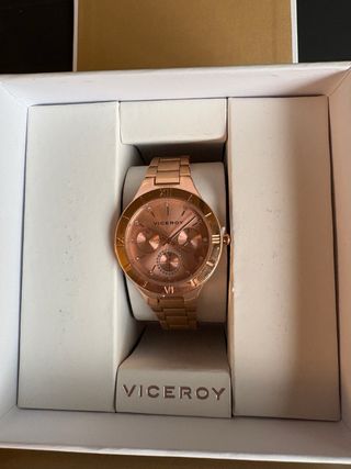 Reloj Viceroy mujer, acero rosa