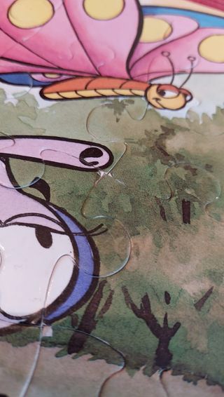 2 Puzzles Infantiles Años 80