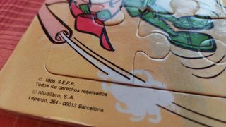 2 Puzzles Infantiles Años 80