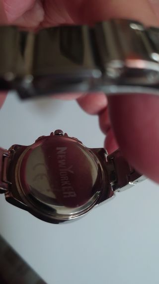 Reloj New Yorker mujer plata