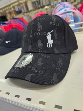 ¡OFERTA! Gorra Polo negra