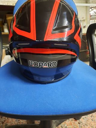 Casco moto Leopard