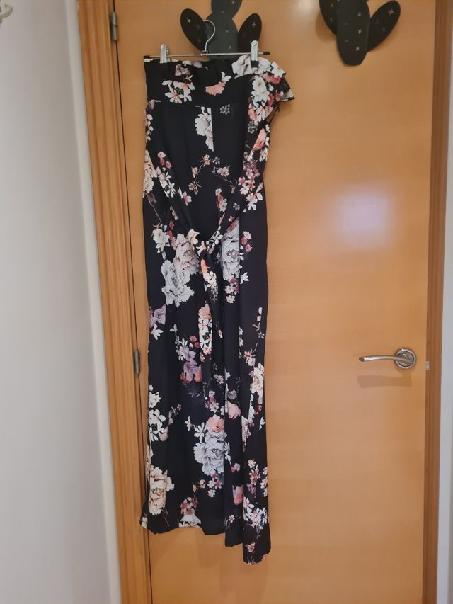 Pantalón Palazo Estampado T.M