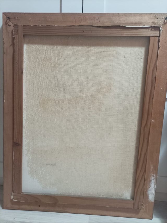 Cuadro al óleo: Retrato de mujer