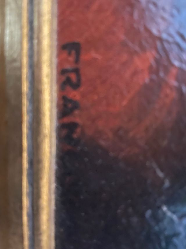 Cuadro al óleo: Retrato de mujer