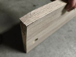 Tablas canapé 1,50cm - Defecto menor